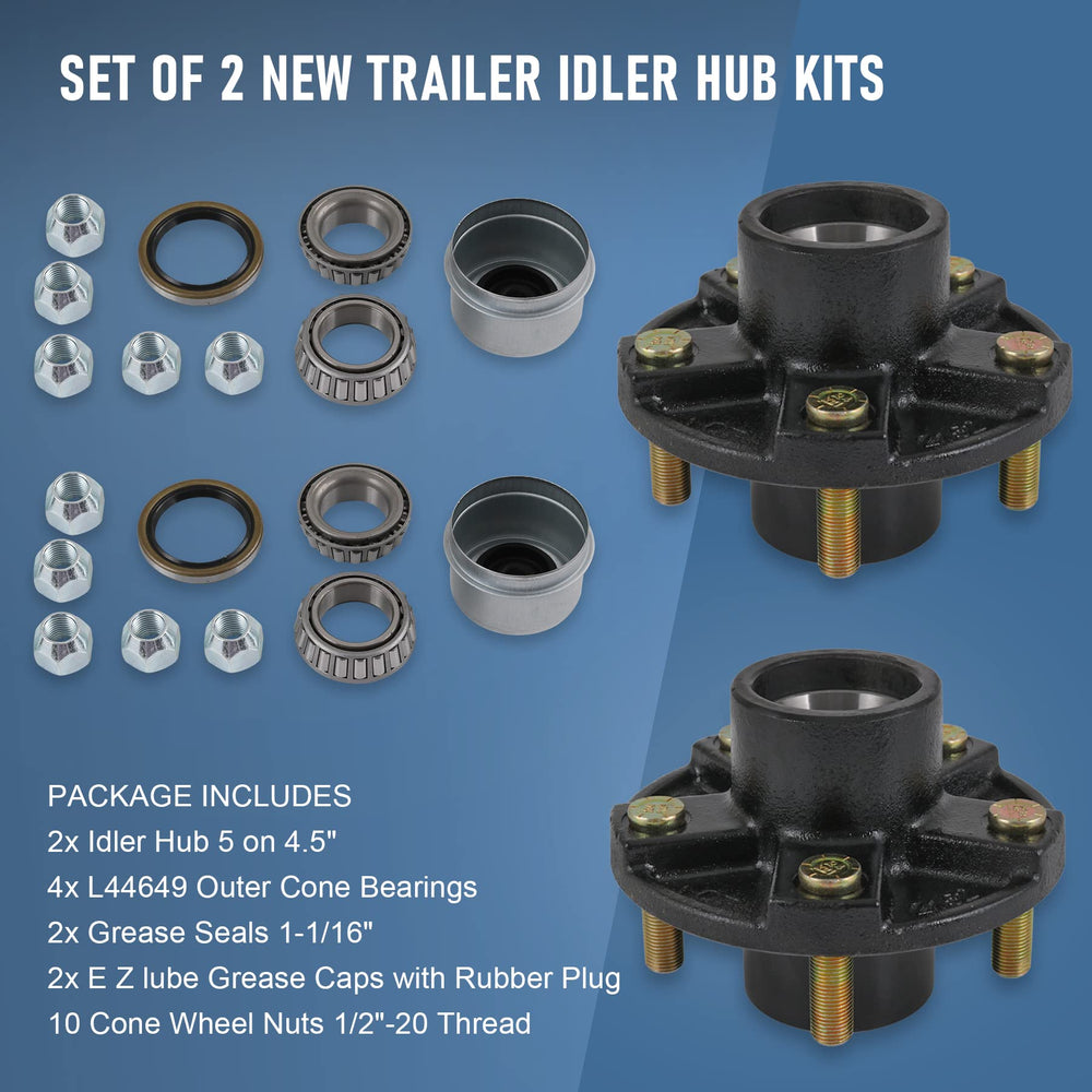 JDMSPEED 1-1/16 in grease seals protect bearing surfaces
