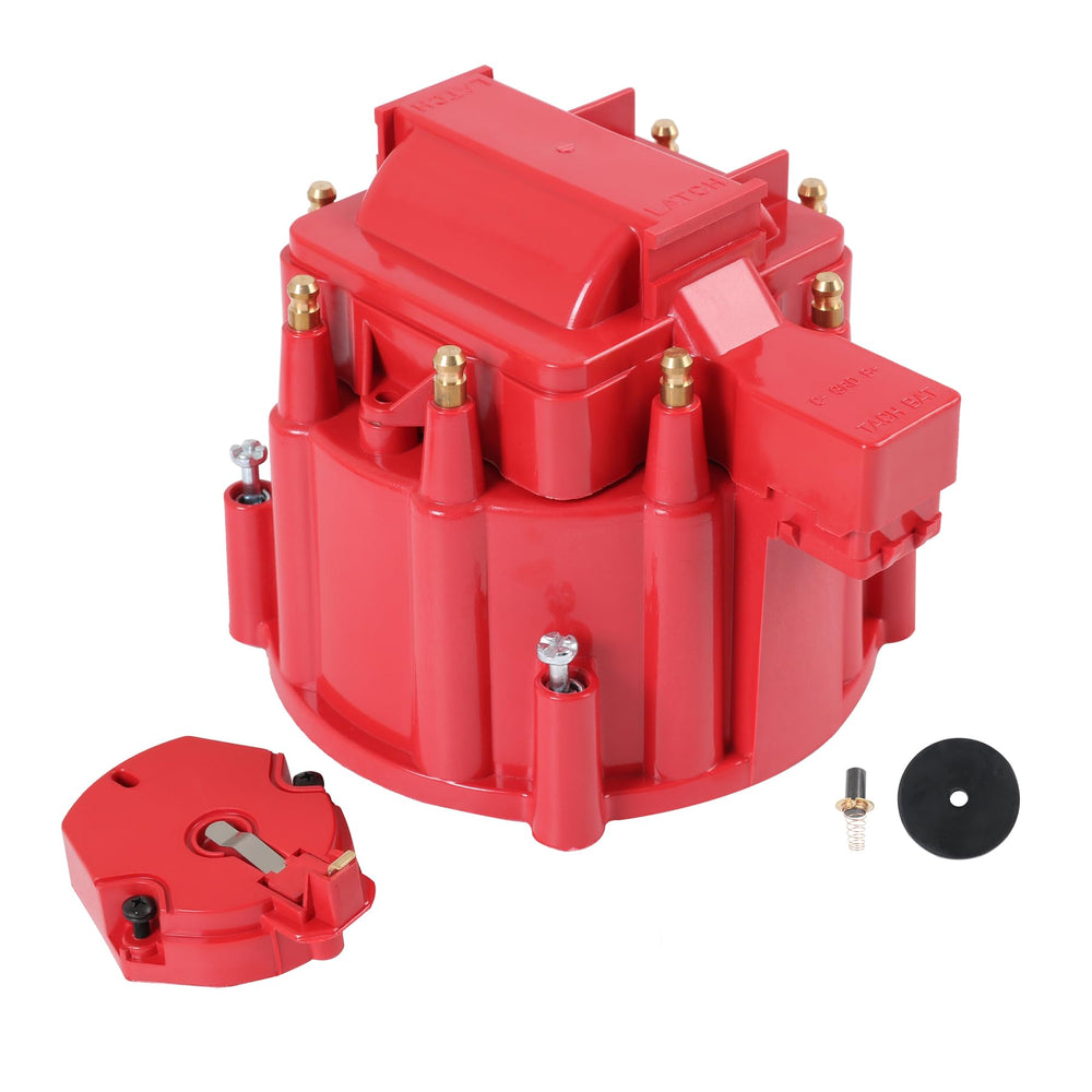 JDMSPEED HEI cap close-up showing durable housing for reliable ignition