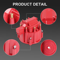 JDMSPEED red distributor cap visible for easy maintenance