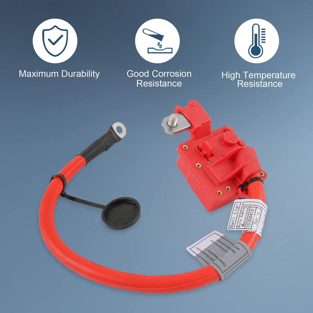 JDMSPEED high-durability battery cable withstands heat and wear.