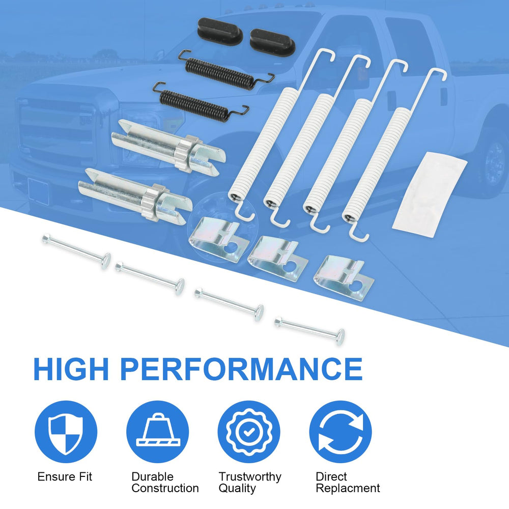 JDMSPEED HW7329 brake springs and pins for smooth operation