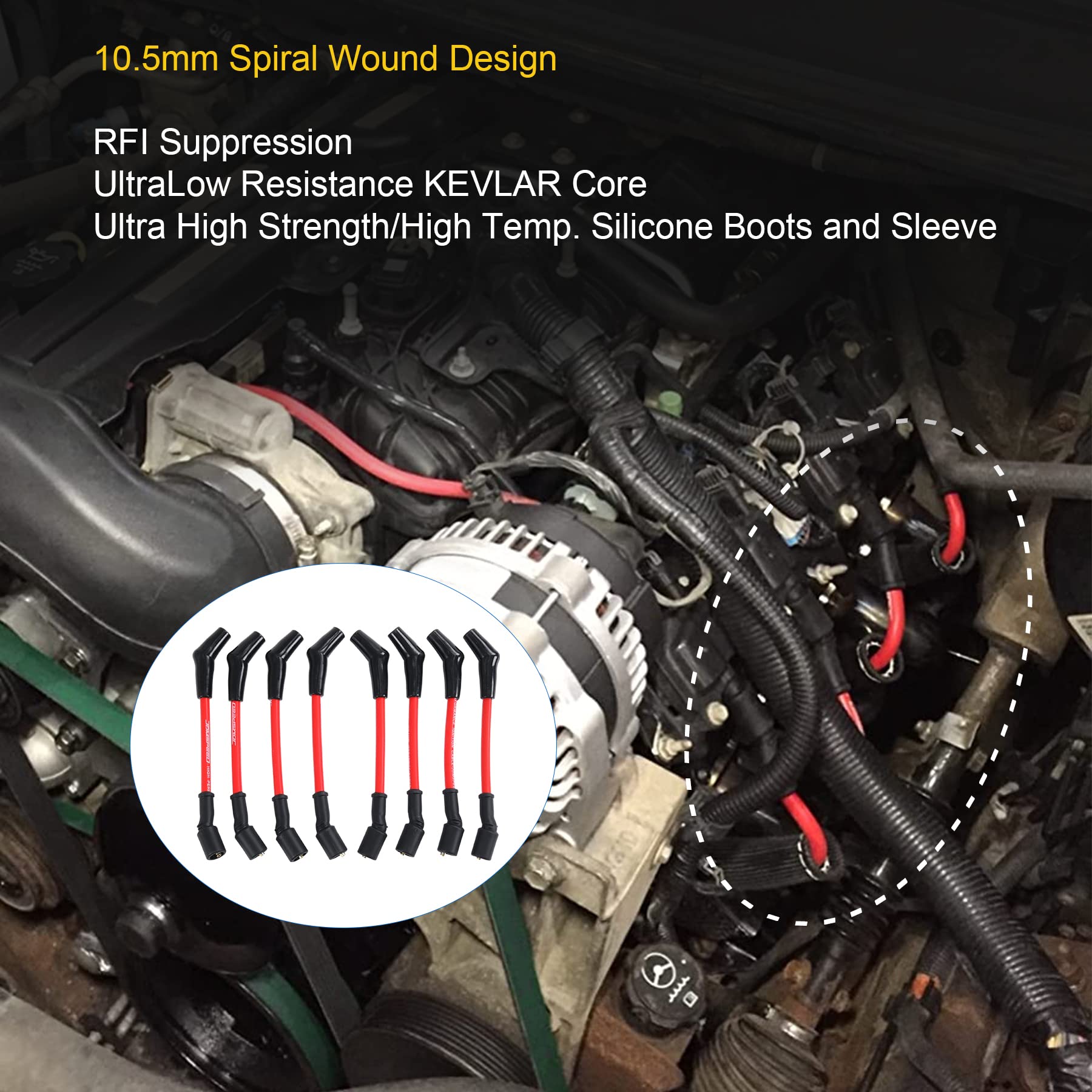 JDMSPEED LSX compatibility emphasized for broad engine fitment.