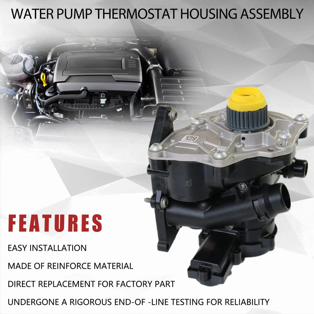 Detailed metal-plastic construction supports long-lasting cooling system performance