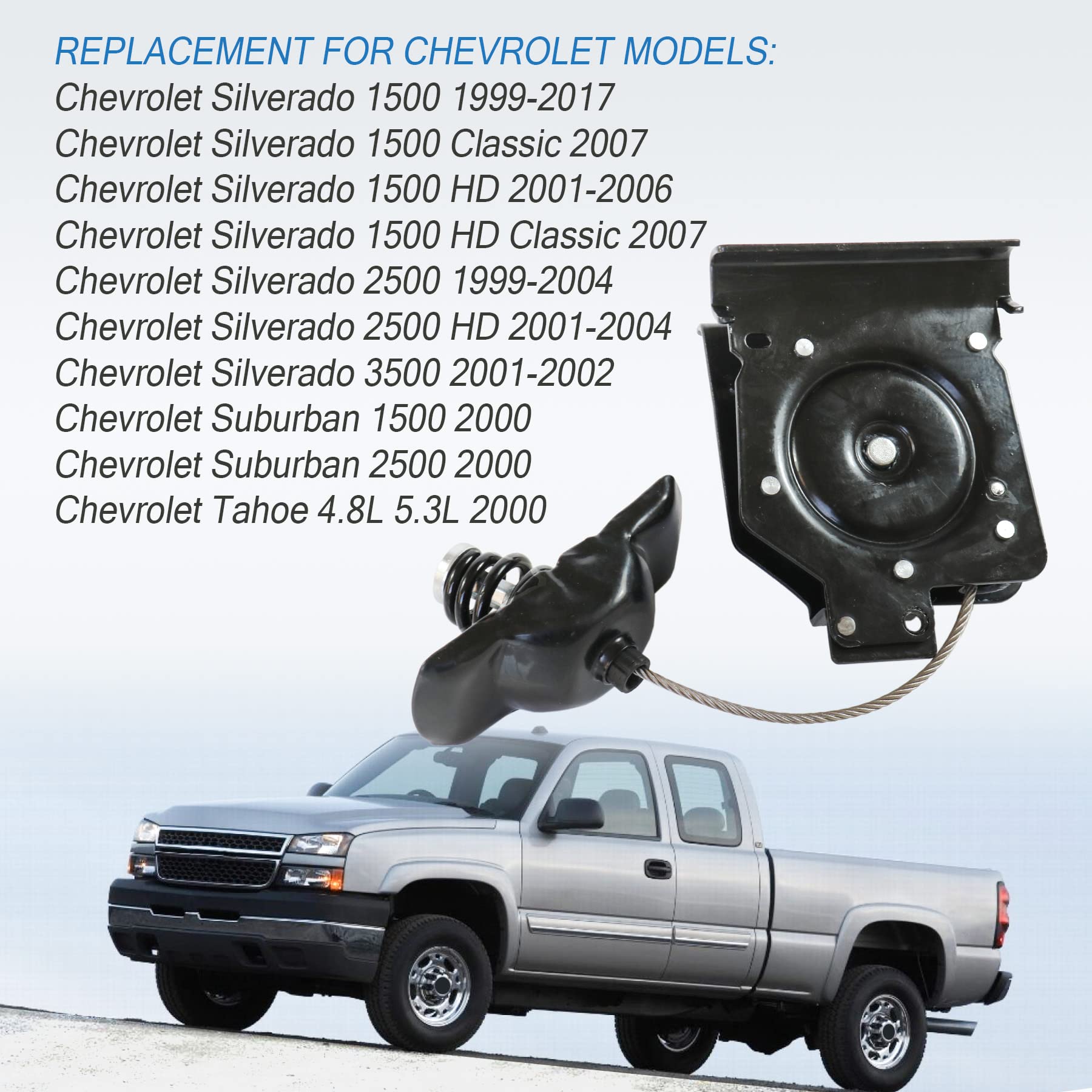 JDMSPEED Silverado 1500 spare-tire-hoist enables reliable fit