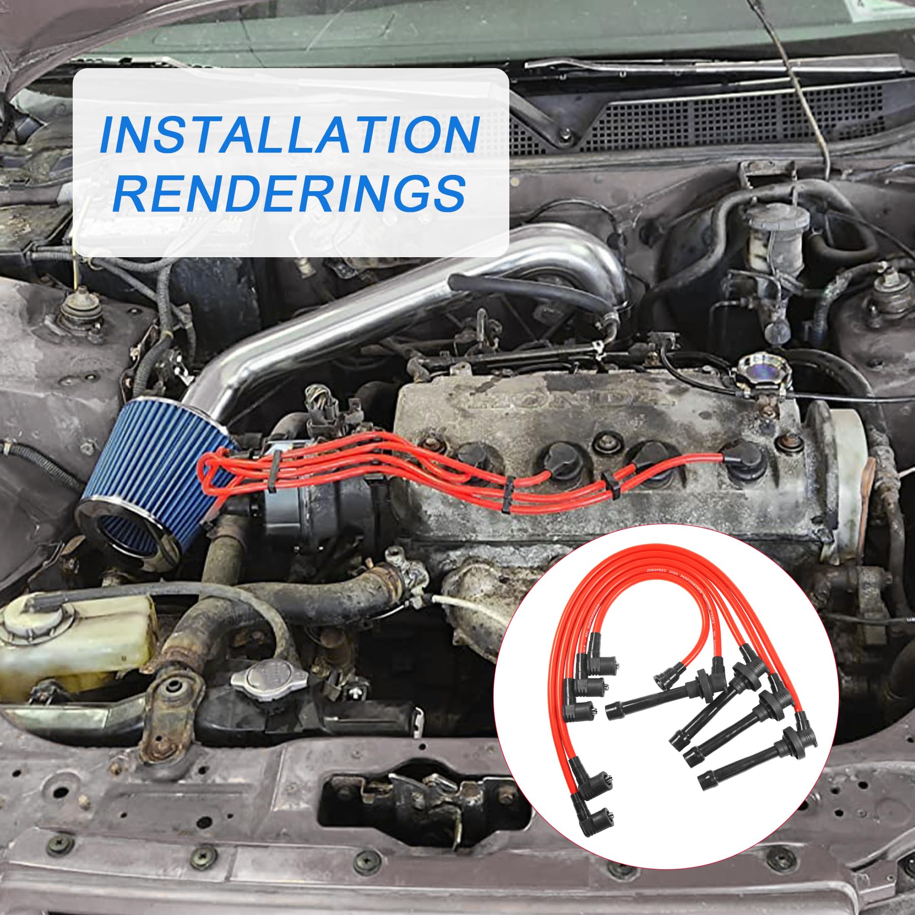 JDMSPEED Del Sol EG EK fitment for D-series engines