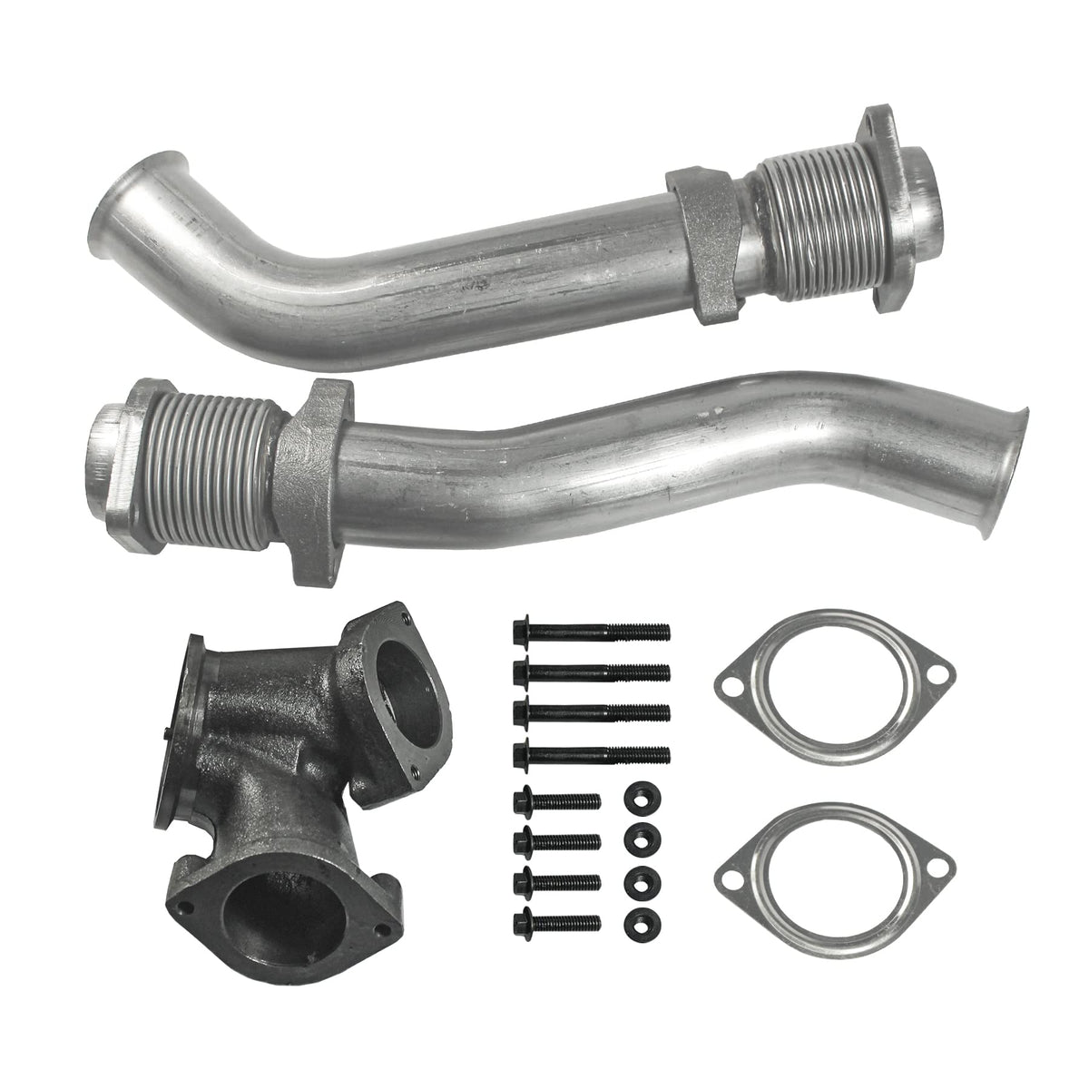 JDMSPEED turbo diesel up-pipe kit with durable construction for Ford 7.3L trucks
