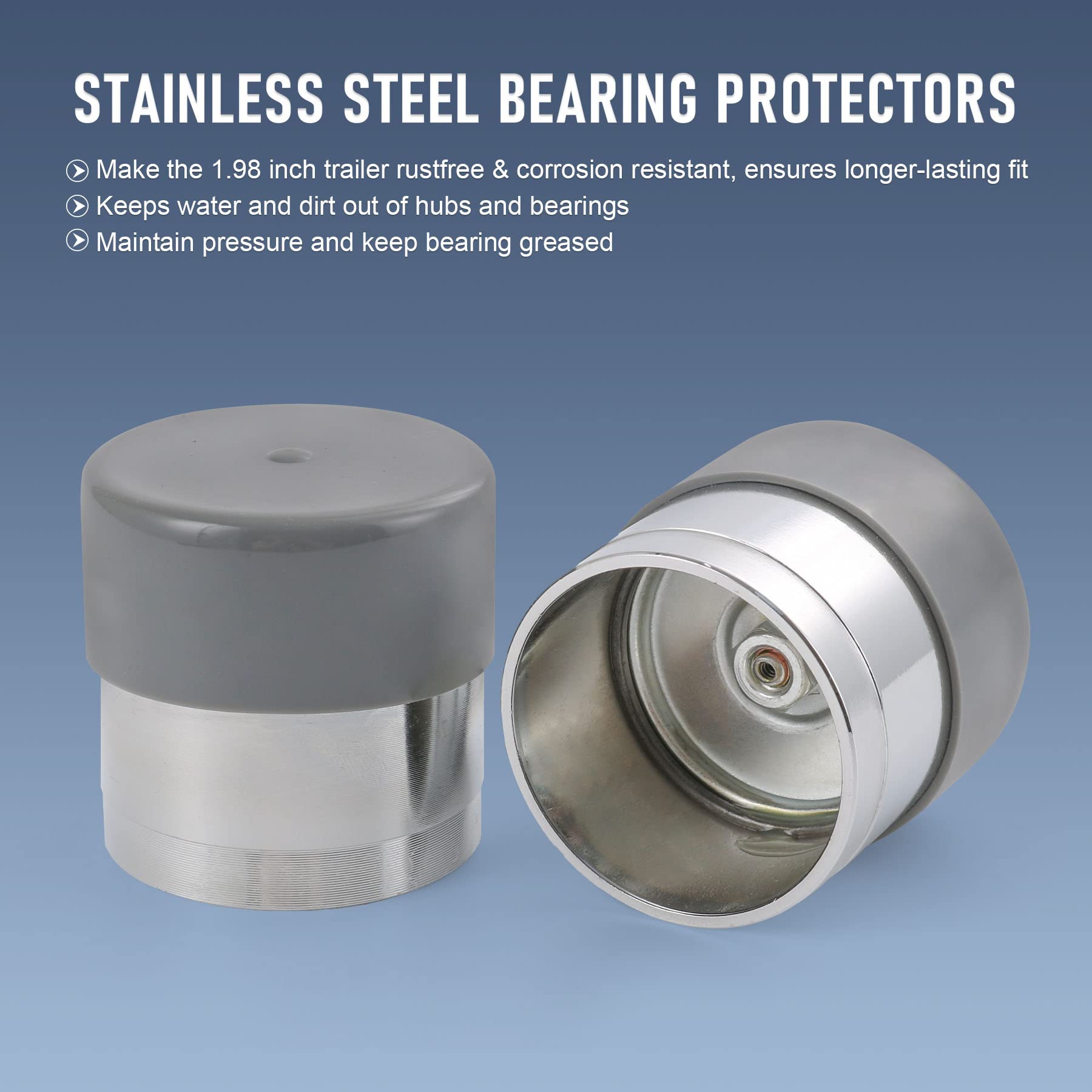 JDMSPEED universal axle protector fits 2000–3500 lb trailers for versatile use.