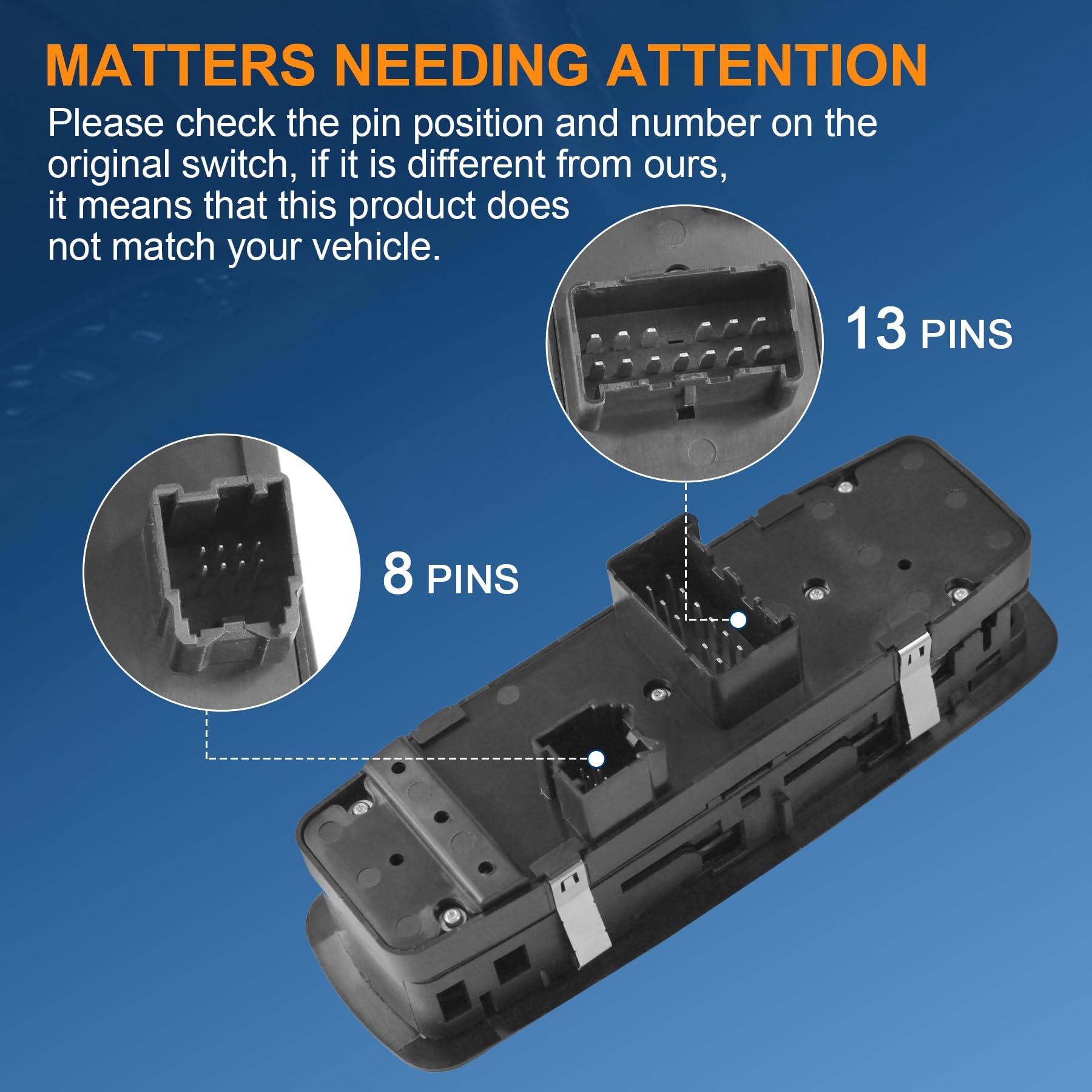 JDMSPEED ABS plastic switch panel resists corrosion and wear.