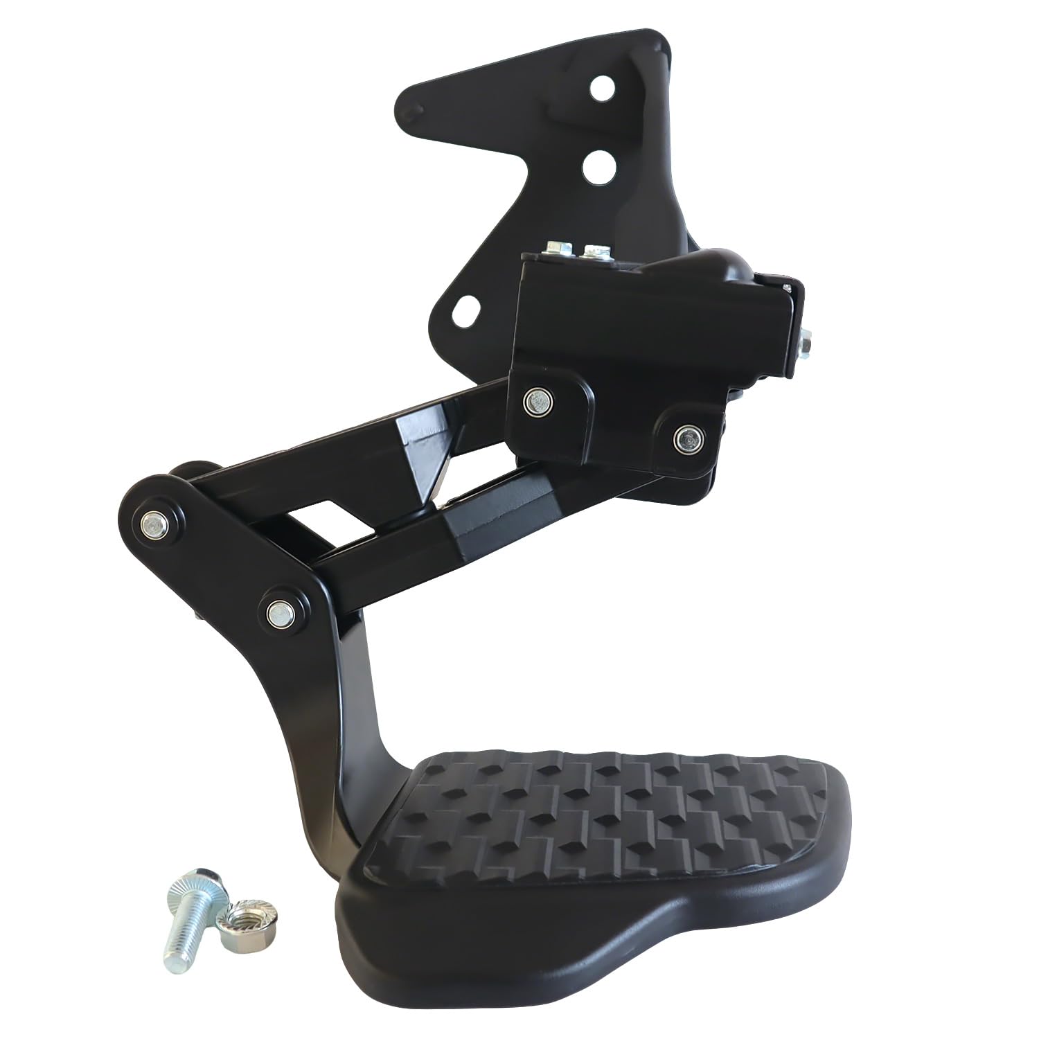 JDZHYR rear bed step on Ram 1500 for easy entry and cargo loading