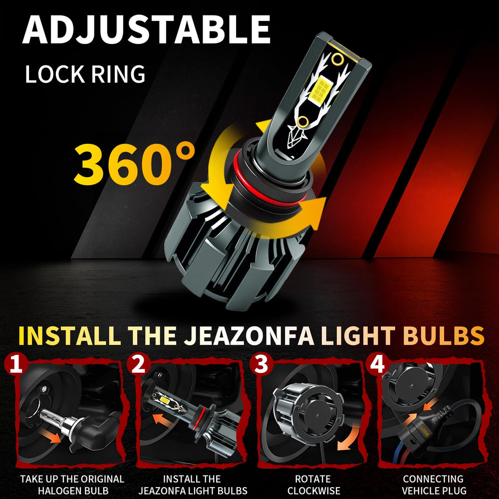 JEAZONFA 50,000 hours lifespan reduces replacement frequency