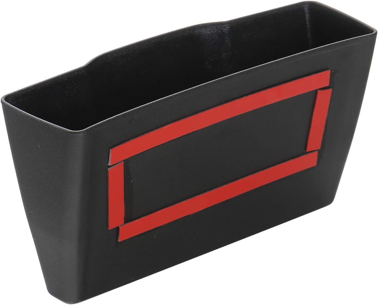 JeCar ABS plastic tray with matte finish for a clean interior look.