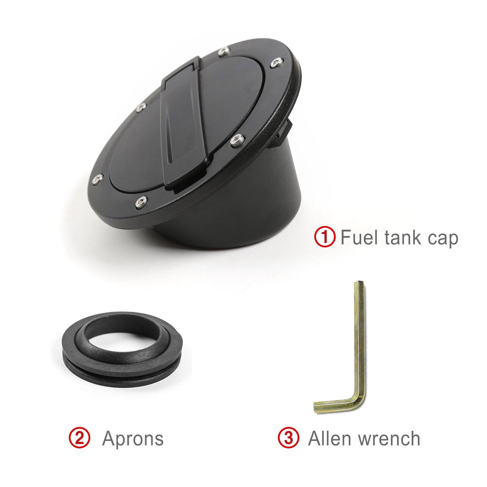 Aluminum housing with ABS base provides sturdy mounting