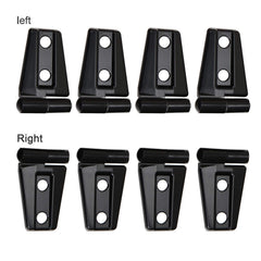 JeCar ABS hinge cover provides durable protection for Jeep Wrangler JK/JKU hinges.