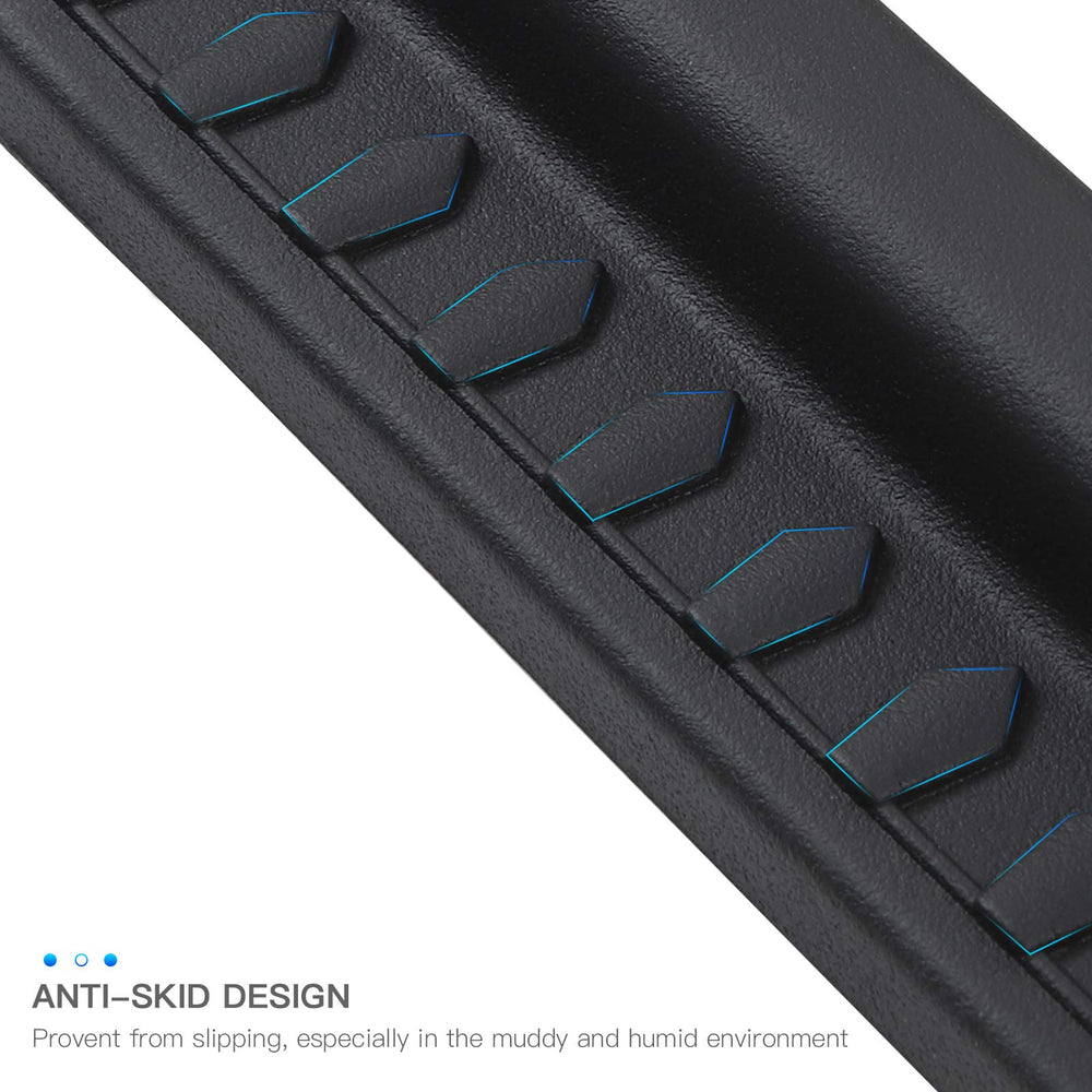 Jecar durable rubber sill guard resists weather and corrosion.
