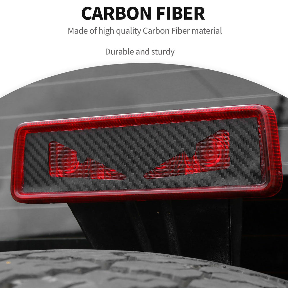 Easy peel-and-stick install by JeCar for quick Jeep Wrangler upgrade