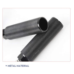 JeCar foot pegs stainless nuts detail highlight corrosion-resistant hardware