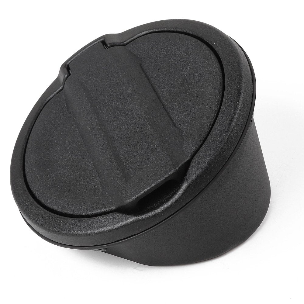 JeCar fuel door cover adds a black accent and extra durability for JL models.