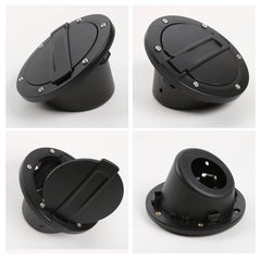 JeCar gas cap on Wrangler JK enhances exterior aesthetics