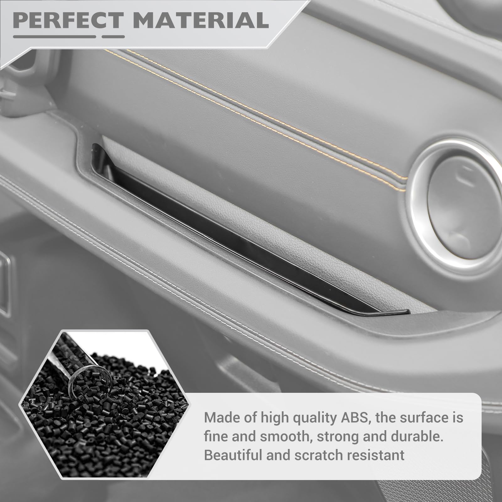 JeCar Grab Bar Tray reduces console clutter during daily drives.