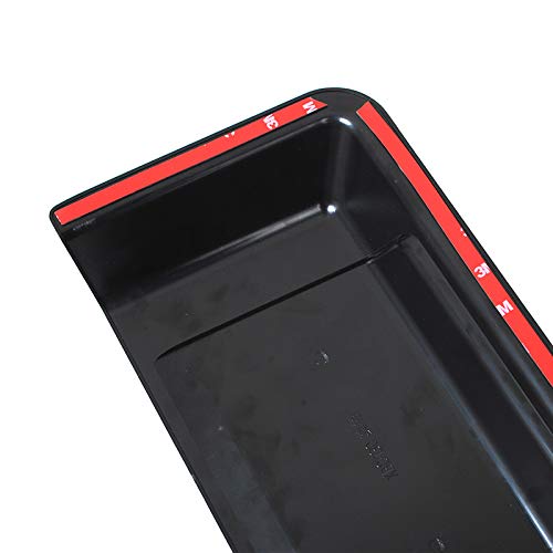 JeCar hood vent scoop, black finish, non-intrusive upgrade.