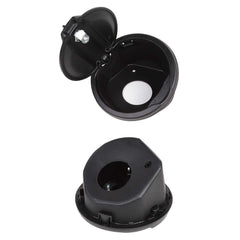 JeCar locking fuel cap keeps gasoline secure while cruising on trails.