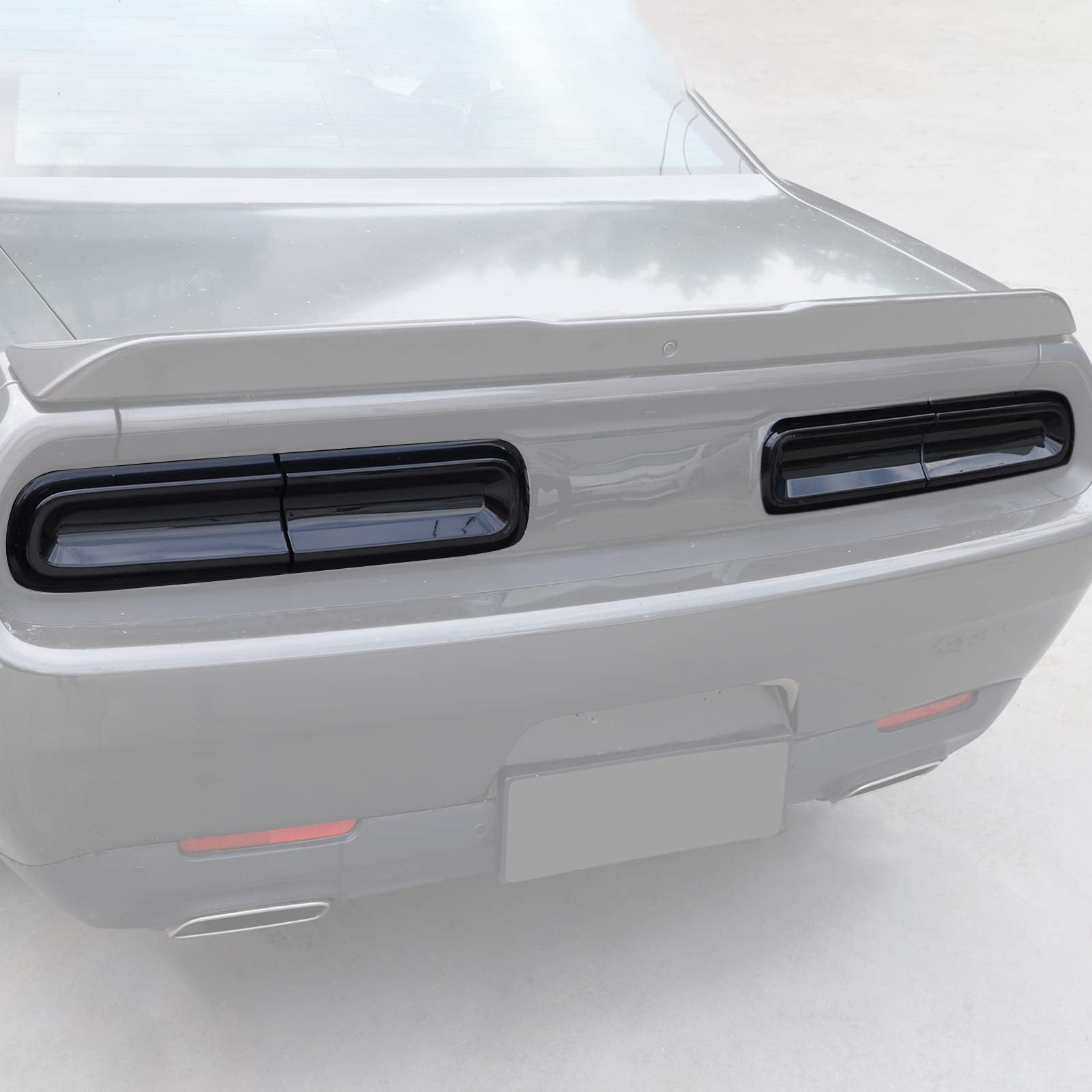 JeCar smoked tail light closeup shows durable ABS finish