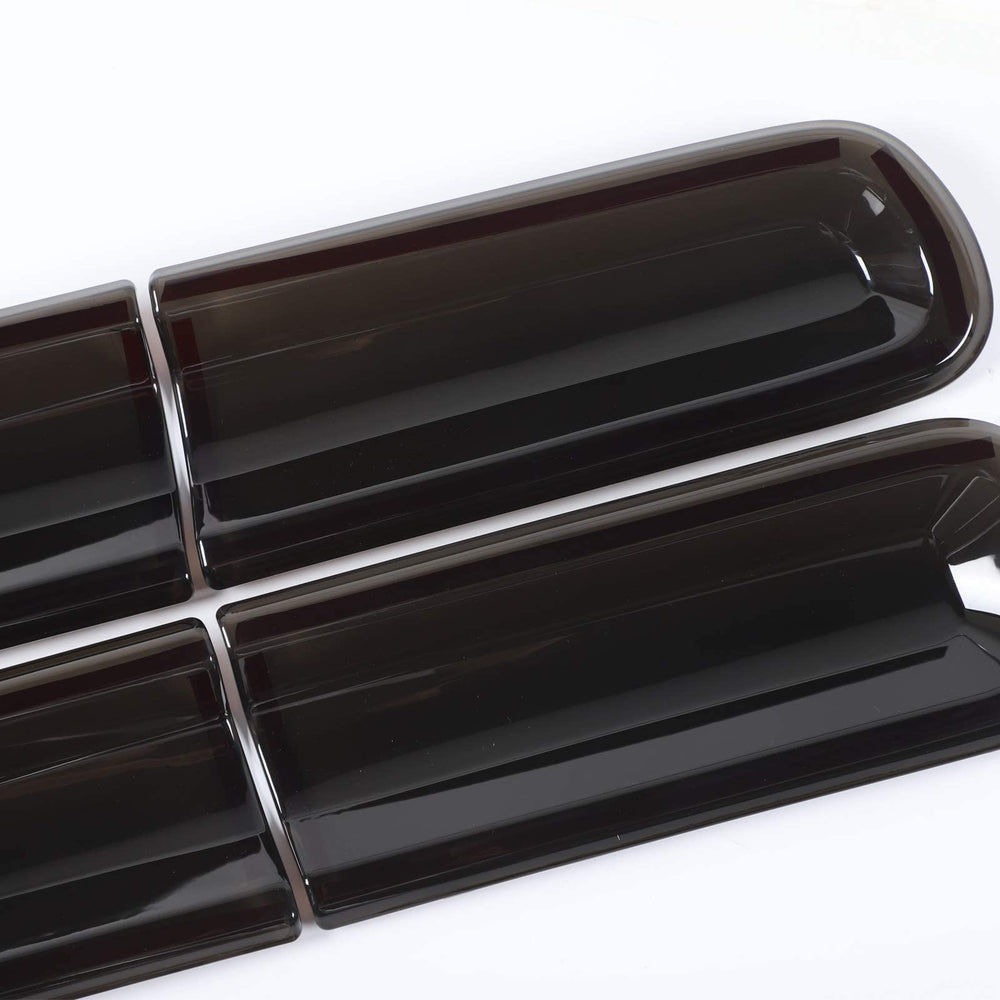 JeCar smoked tail light protection against scratches on Challenger