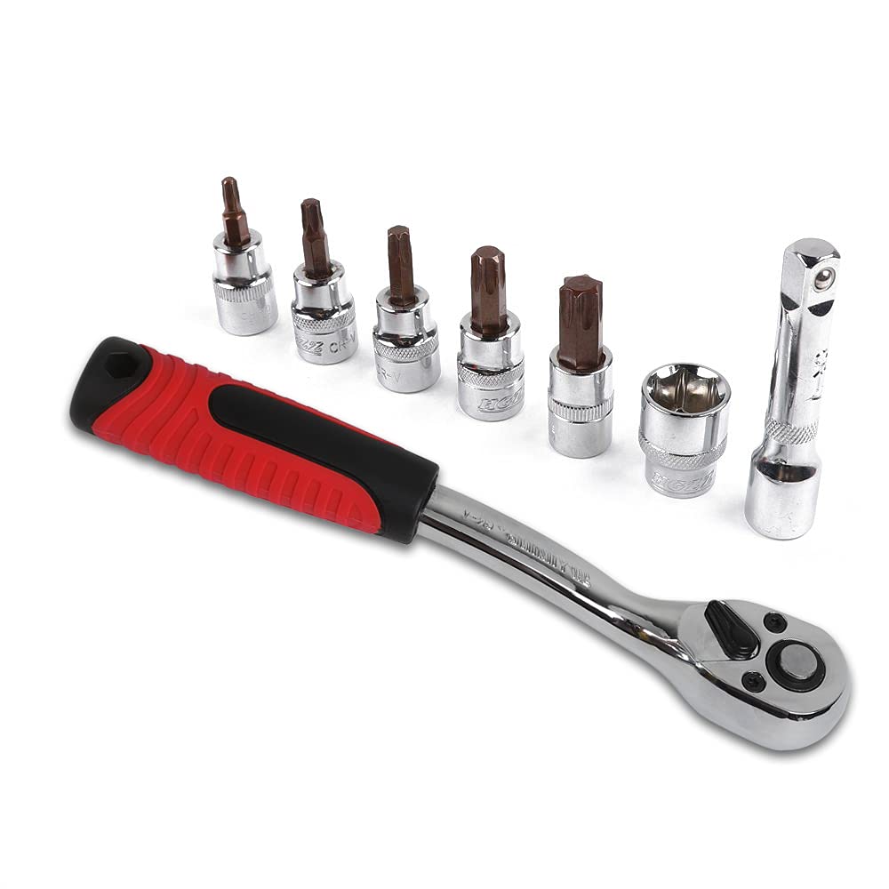 JeCar Torx bits T25–T55 offering broad fastener coverage