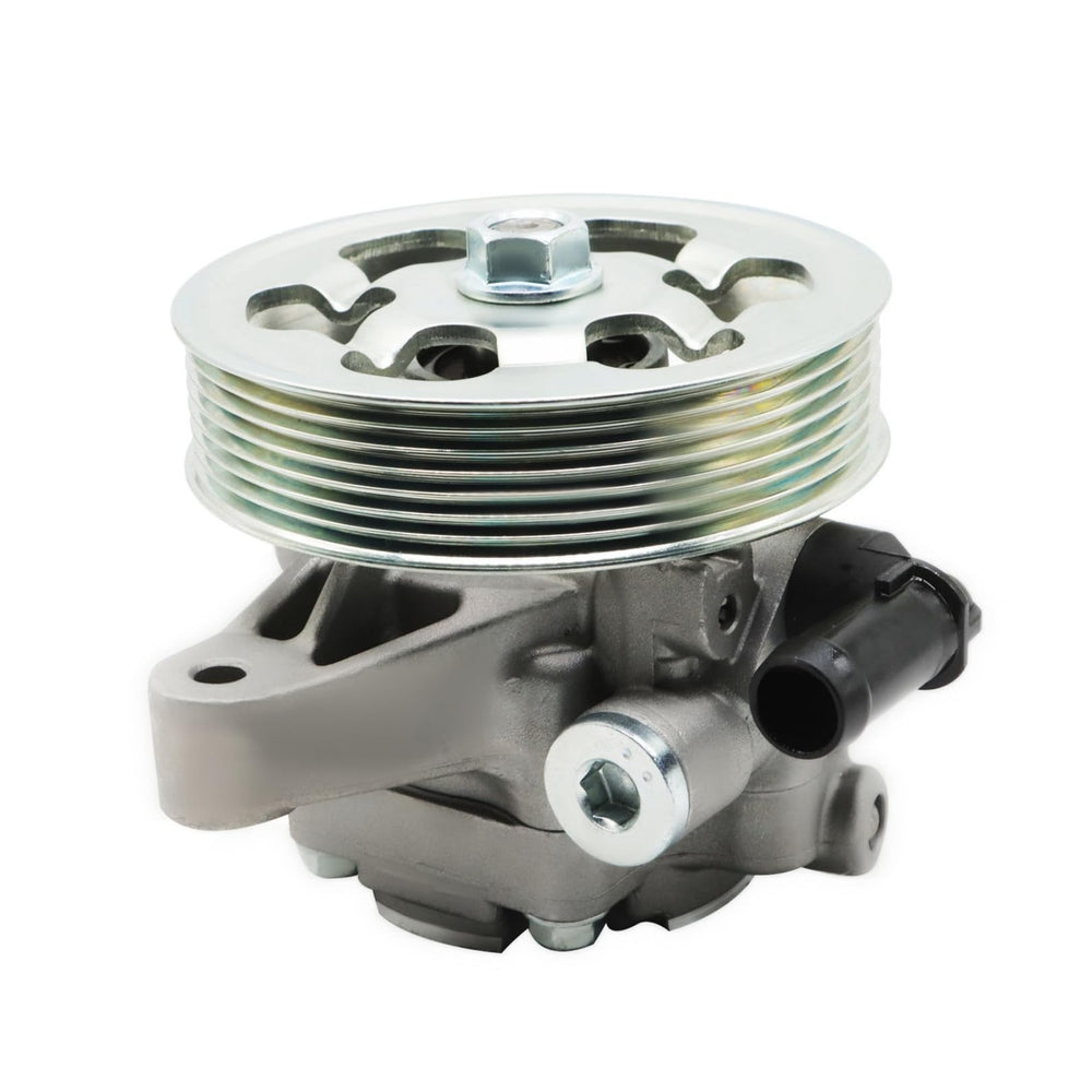 Jecoupoon 21-5341 power steering pump close-up highlighting durable build for reliable steering