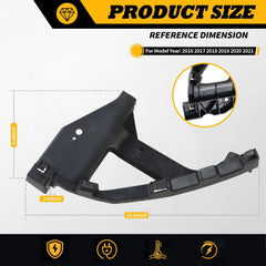 Jecoupoon bumper bracket retainer stabilizes the front end during driving