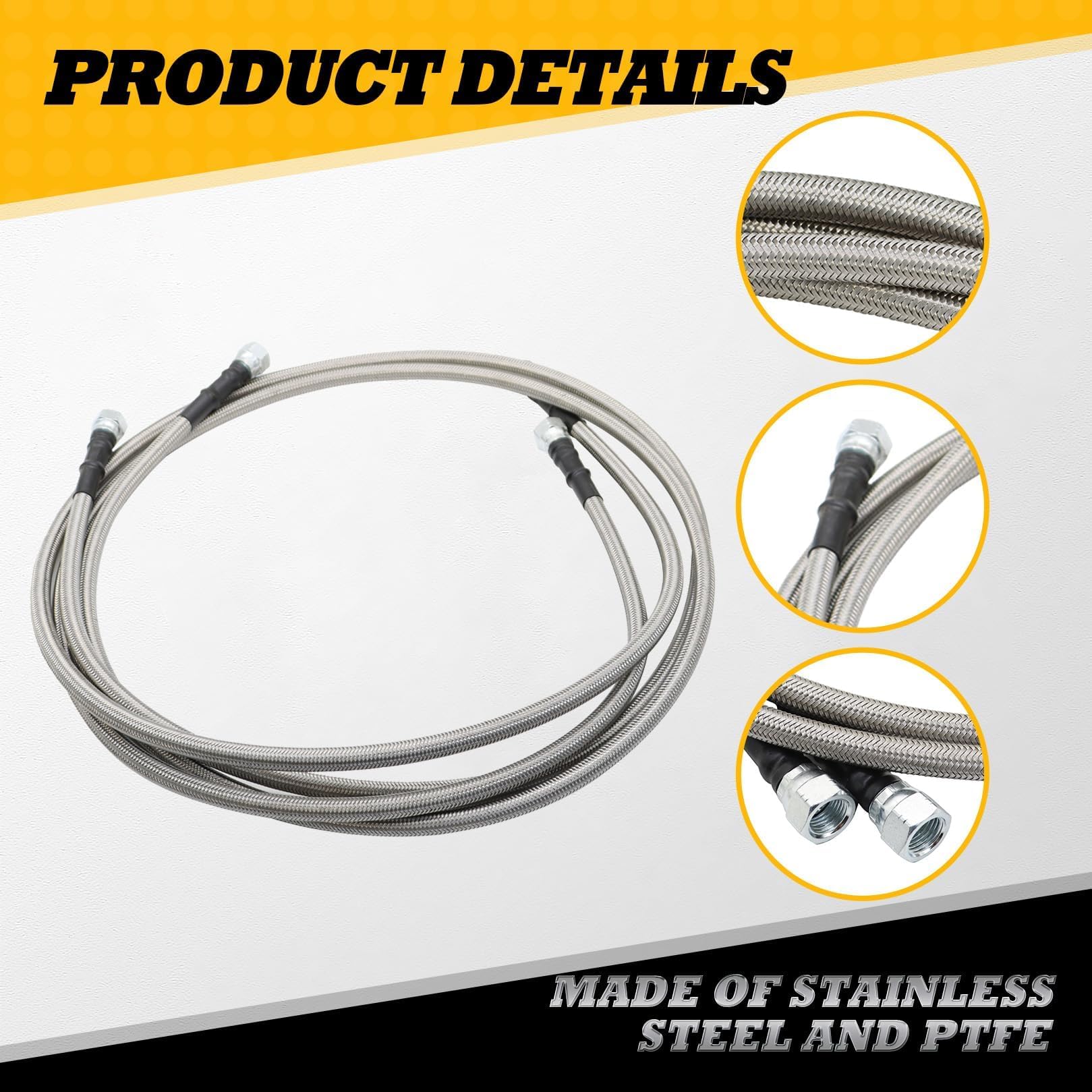 Jecoupoon compatible with 4L60E 4L80E 200-4R 700R4 hose