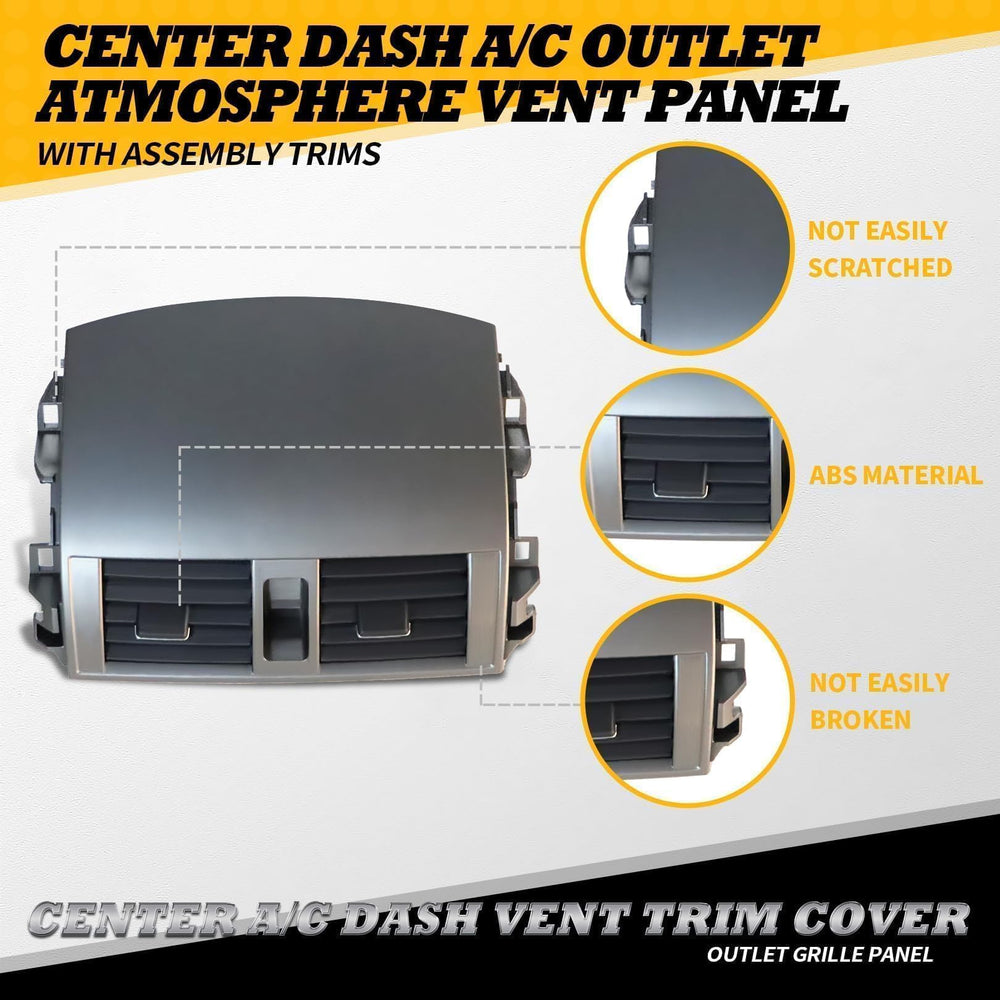 Jecoupoon Corolla vent panel compatible with 2008–2013 models