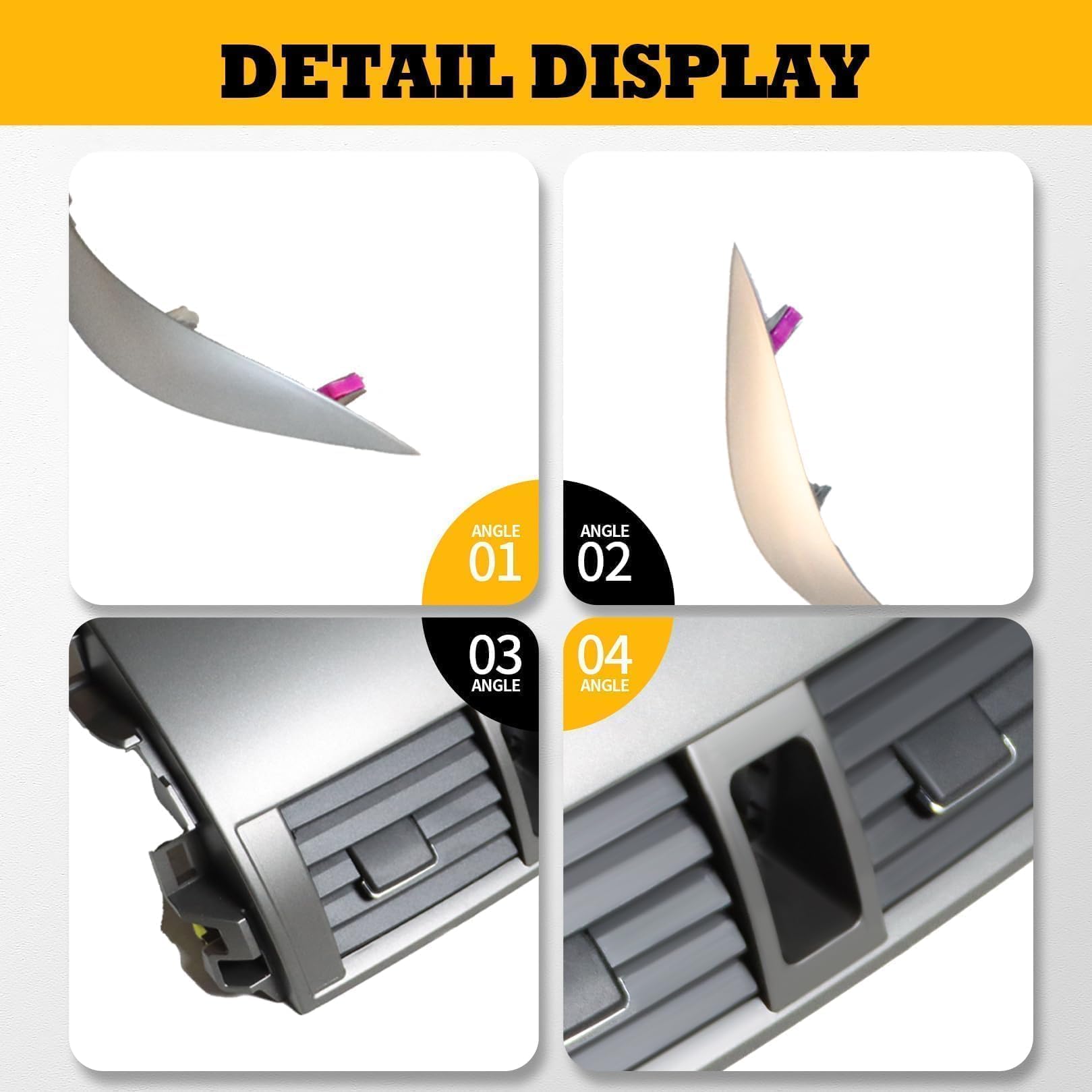 Jecoupoon durable dash upgrade for Corolla interiors