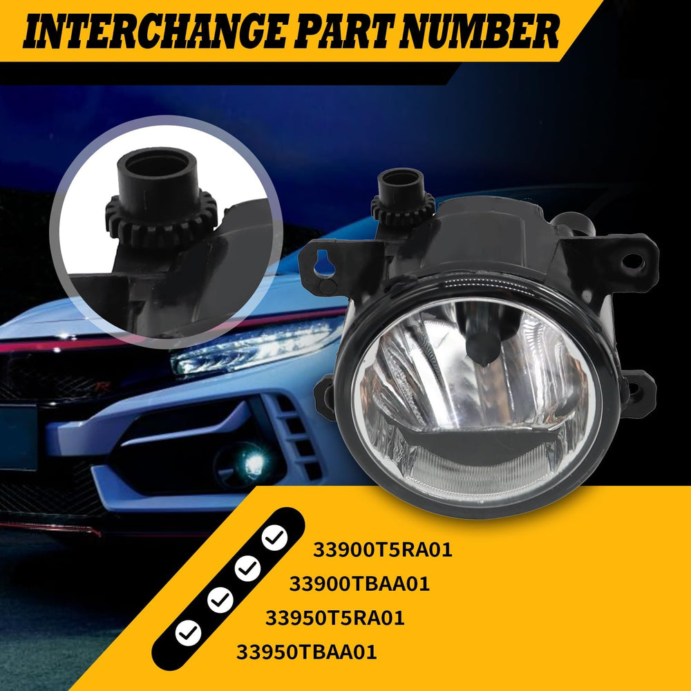 Jecoupoon Fit front fog light right enhances fog penetration
