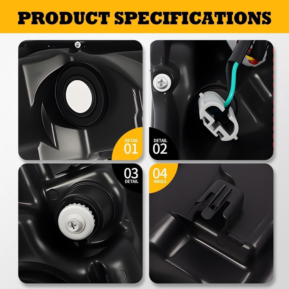 Jecoupoon halogen headlight sealing detail resists impurities