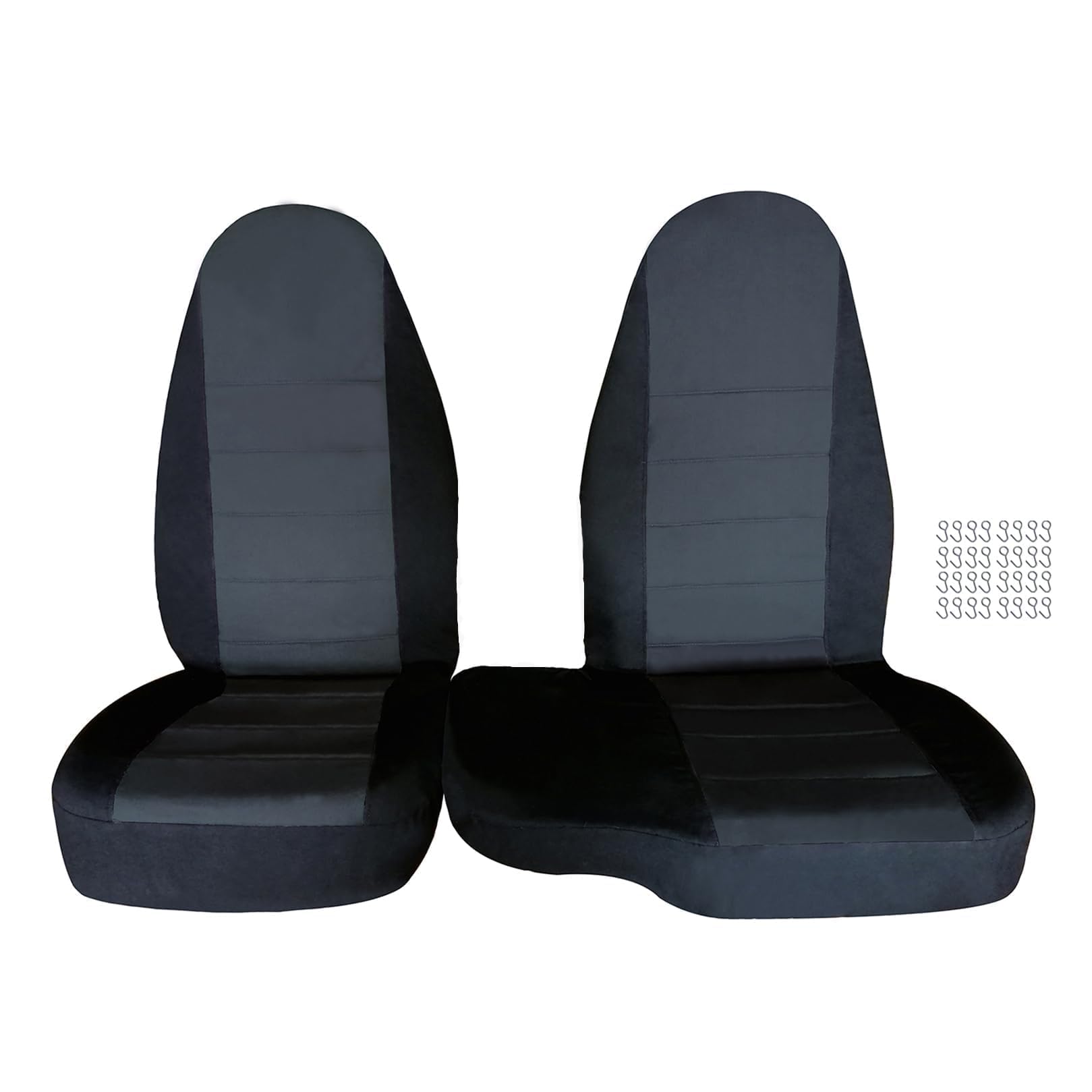 Jecoupoon Ranger front seat cover for 60/40 driver side protects against wear.