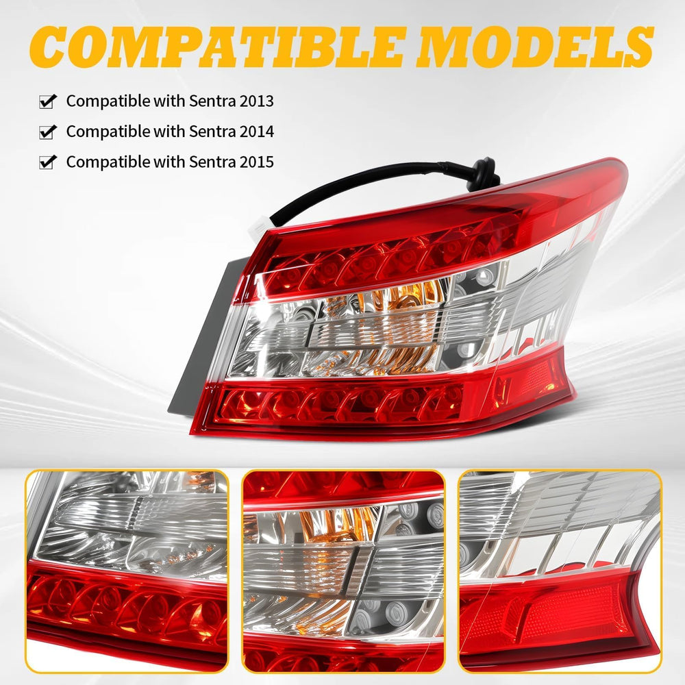 Jecoupoon taillight with butyl sealant to prevent moisture intrusion.