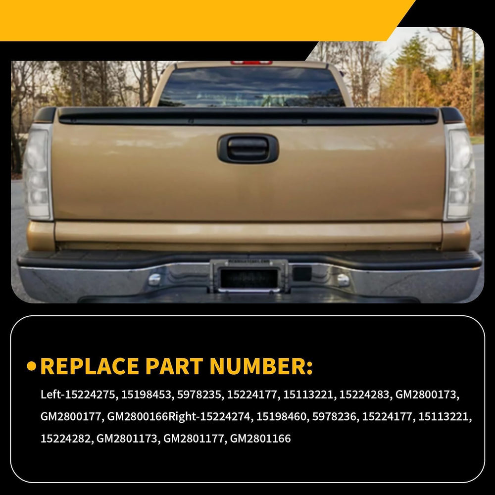 Jecoupoon yellowing-resistant tail-light lens for lasting shine