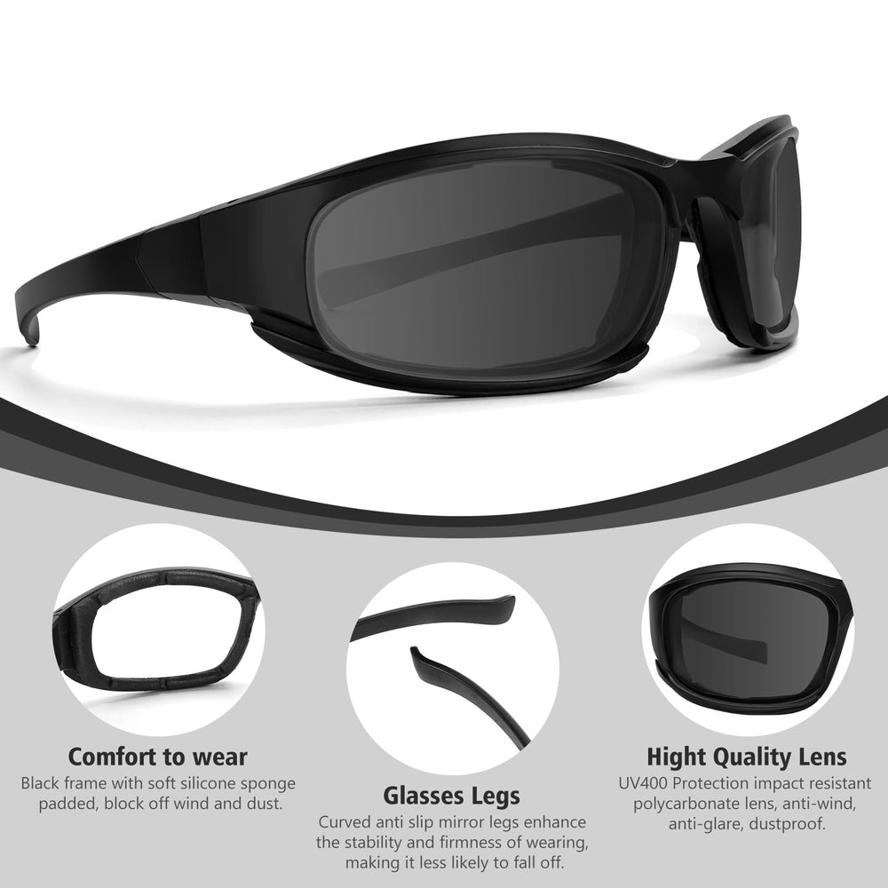 Jeemeele yellow lens goggles enhance contrast in foggy or low-light conditions.