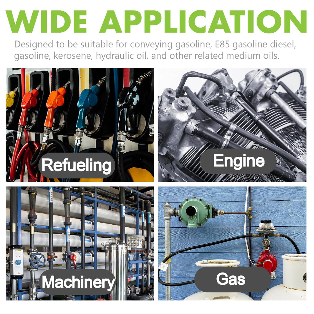 Jeemiter-multi-fuel-hose supports gasoline, diesel, biodiesel, and more for automotive and marine use.