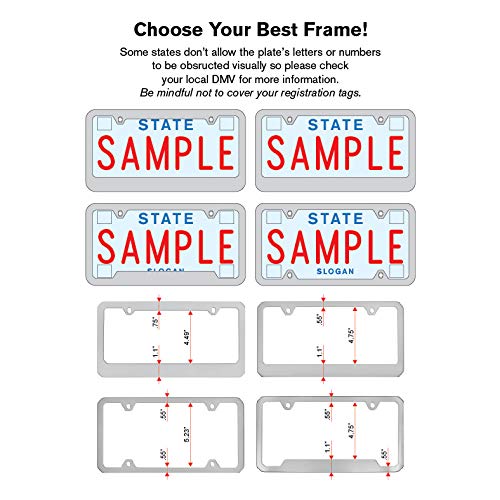Jeep Wave license plate frame - close-up edge shows clean finish and durability.