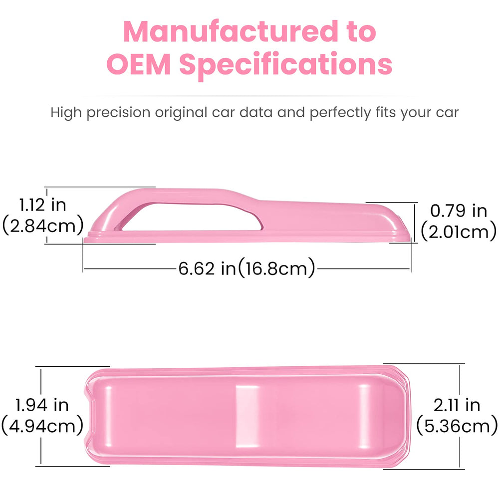 jeep wrangler gladiator pink hinge trim visual impact.