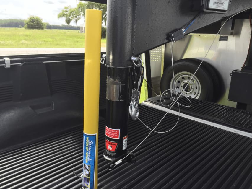 Jeffers slit design hitch accessory fits standard gooseneck balls securely