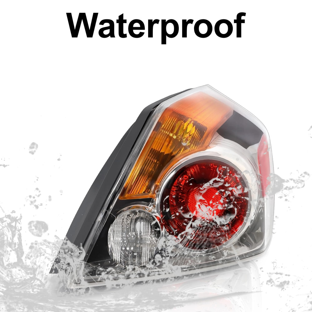 Jenuo tail light with DOT SAE markings for compliance