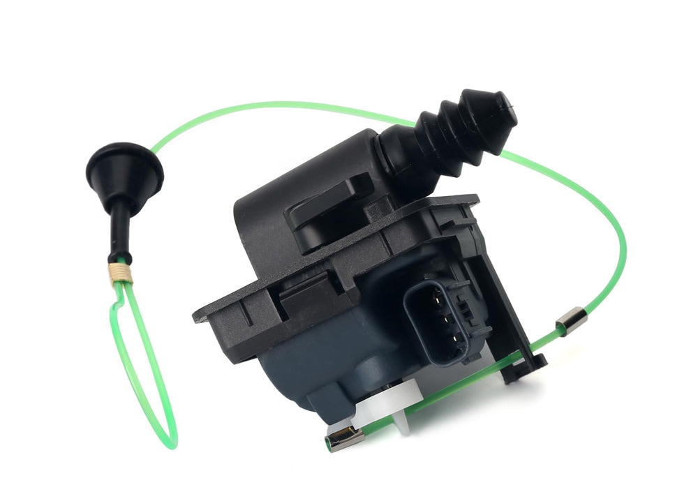 Jepacr fuel door lid actuator front view shows durable housing for reliable Civic operation.