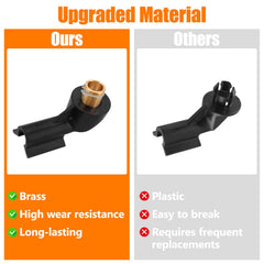 Jerbor brass bushings in package for simple replacement