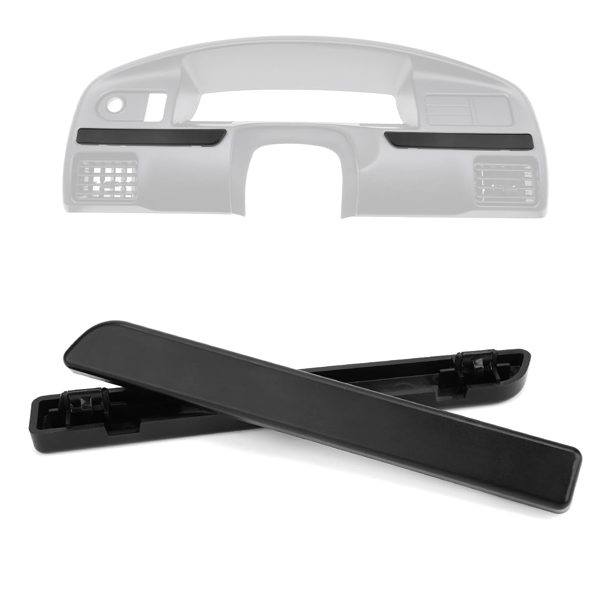 Jerbor Bronco dash trim 1992-1996 for seamless fit.