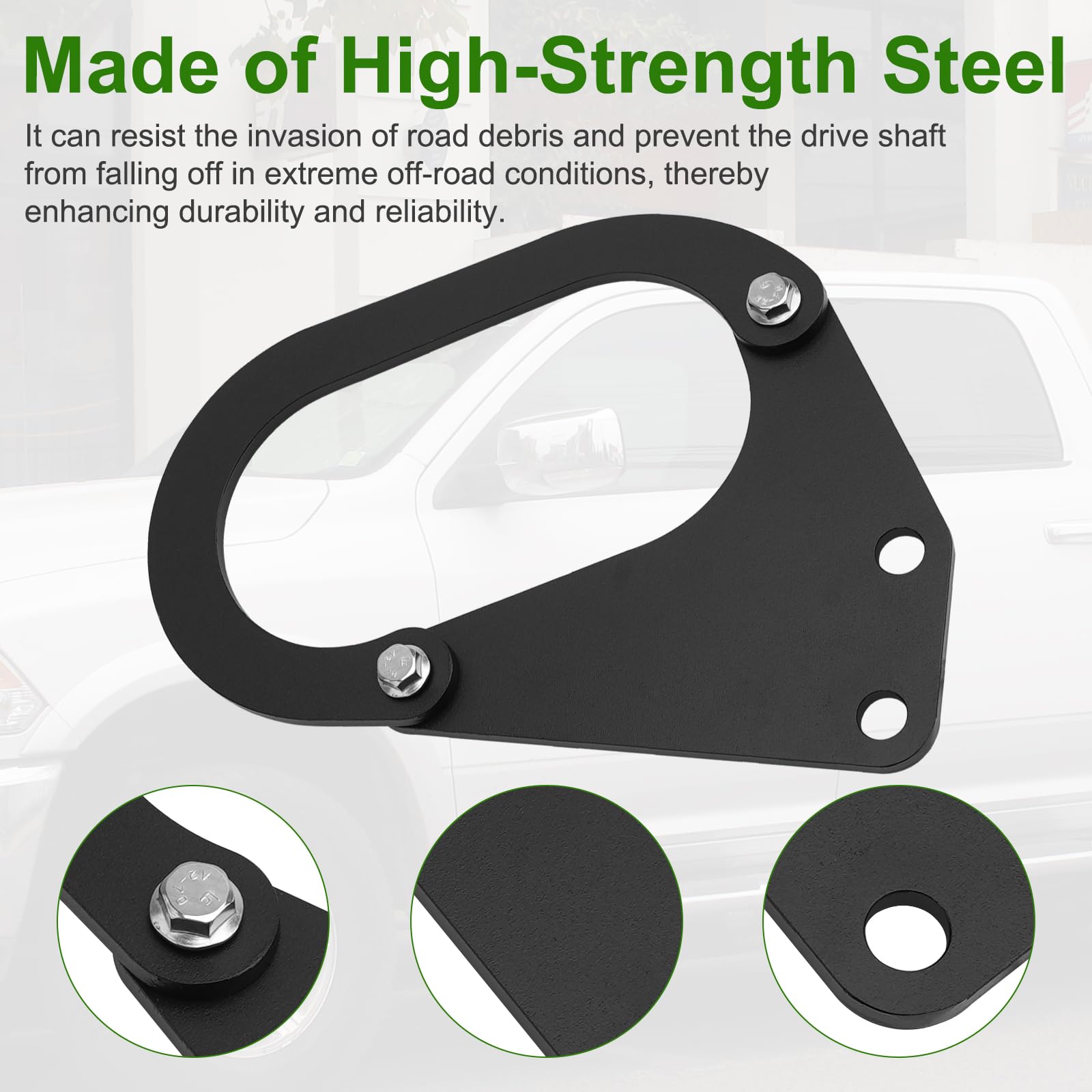 Jerbor bolt-on design enables quick installation without welding.