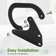 Jerbor Ram 3500 driveshaft loop shields against debris and keeps the front shaft secure.
