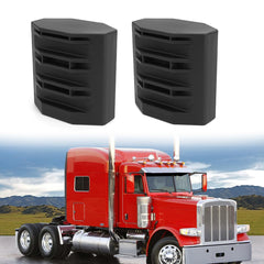 Jerbor upper hood guide closeup shows durable rubber for smooth Peterbilt hood movement.